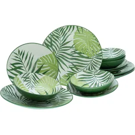 CreaTable CreaTable, Geschirrset, Tropicana (12 Stück)