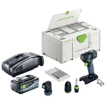 Festool TXS 18 Akku-Bohrschrauber Basic-Set inkl. 1 x 8,0 Ah Akku + Ladegerät