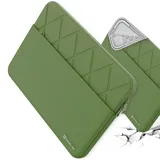 Smatree Laptop-Hülle für 16 Zoll Lenovo ThinkBook 16p/15p Gen2, IdeaPad Pro 5/5i Gen 8/Slim 5/5i, ThinkPad E16, Yoga Slim 7 Pro Gen 6, Laptop-Tasche mit Tasche, Grün (E619G)