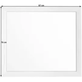 Hom ́in Hom`in Wandspiegel, rechteckig, 87x76x2.5 cm,