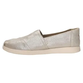TOMS Alpargata Plus Damen Champagne Metallic 39