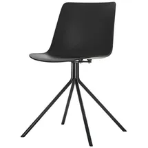 Paperflow 2 meet powered by PAPERFLOW Schalenstühle DN CHDNSX2.01.01 schwarz Kunststoff