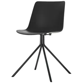 Paperflow 2 meet powered by PAPERFLOW Schalenstühle DN CHDNSX2.01.01 schwarz Kunststoff