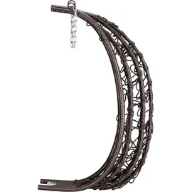 HinHocker Hängesessel mit Gestell, Braun, Hängeschaukel für Indoor und Outdoor, Schaukelstuhl