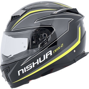Nishua NRX-2 Motorrad-Integralhelm gelb XL