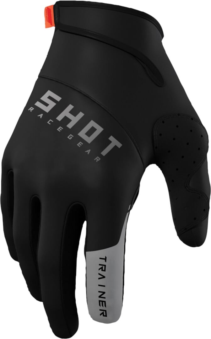 Shot Trainer 3.0 Winter Motorcross Handschoenen, zwart, 3XL Voorman