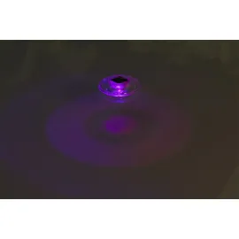 averto schwimmende Solar-LED-Poolleuchte, Ø 18 cm