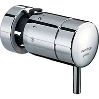 OVENTROP Einhebel-Thermostat 1012175 mit Klemmverbindung, ohne Nullstellung, verchromt