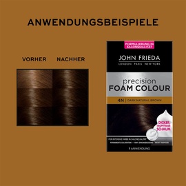 John Frieda Precision Foam Colour 4N Dark Natural Brown