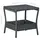 vidaXL Gartentisch 45 x 45 x 46,5 cm dunkelgrau