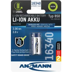 ANSMANN Akku 16340 3.6 V