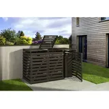 Weka Mülltonnenbox 219 x 122 x 92 cm anthrazit