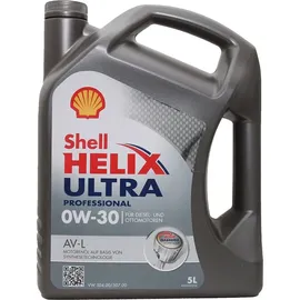 Shell Helix Ultra Professional AV-L 0W-30 5 l