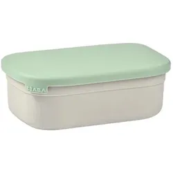 BEABA® Lunchbox aus Edelstahl - velvet grau/salbeigrün