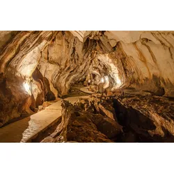 Fototapete PAPERMOON "Höhle", bunt, B:4,50m L:2,80m, Vlies, Tapeten