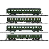 Trix MiniTrix 18709 N 4er-Set Personenwag. Nahverkehr der DB, MHI