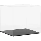 vidaXL Vitrine, Schaukasten Staubschutz, Sammlervitrine für Sammlerstücke Spielzeug Figuren, Ausstellungsbox Acrylbox, Transparent Acryl