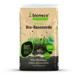 bionero Bio Rasenerde sattes Grün 40 L torffrei