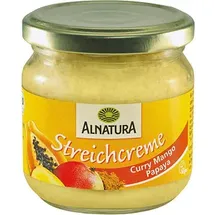 Alnatura Curry Mango Papaya Bio-Brotaufstrich, 180,0 g