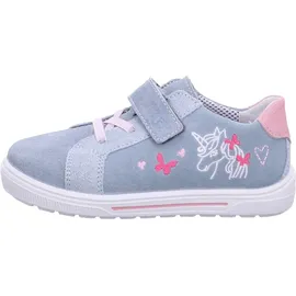 Ricosta Mädchen Halbschuhe, Klettschuhe Türkis LederGröße:31 - Gr.: 31