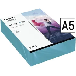 tecno Farbige Papiere »Rainbow / tecno Colors« blau