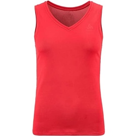 Odlo Damen Funktionsunterwäsche Tanktop mit V-Ausschnitt ACTIVE F-DRY LIGHT ECO, american beauty, S