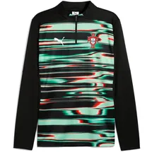 Puma FPF Prematch 1/4 Ziptop puma black-puma white (18) S