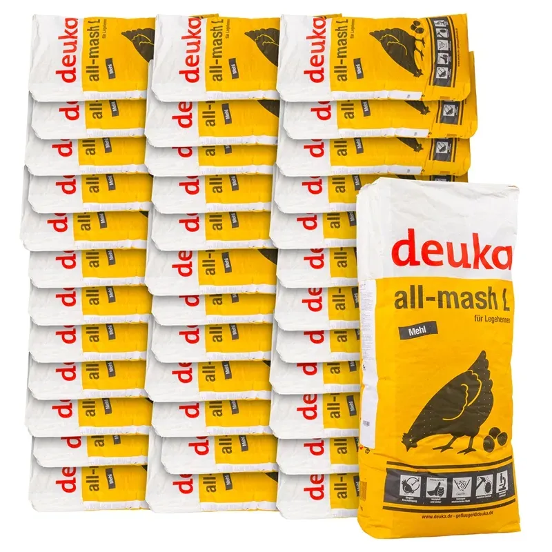 Palette Deuka all-mash L Mehl, Legehennenfutter 30 x 25kg