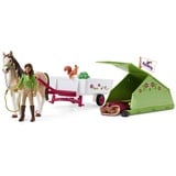 schleich 42533 Horse Club Sarahs Campingausflug, ab 5 Jahren, HORSE CLUB - Spielset, 12 Teile