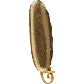 Beliani 2er-Set Kerzenständer FEIJO Metall 44 cm Gold