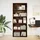 vidaXL Bücherregal 80 x 30 x 189 cm Braun