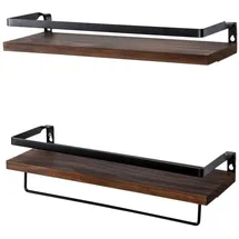 Lobwerk Bücherregal 40 x 15 x 19 cm Braun