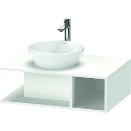 Duravit D-Neo 80x55cm, w m, 1 Fa, 1 Konsolenpl., wandhängend