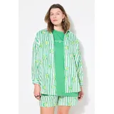 Studio Untold Hemdbluse oversized grün 50/52
