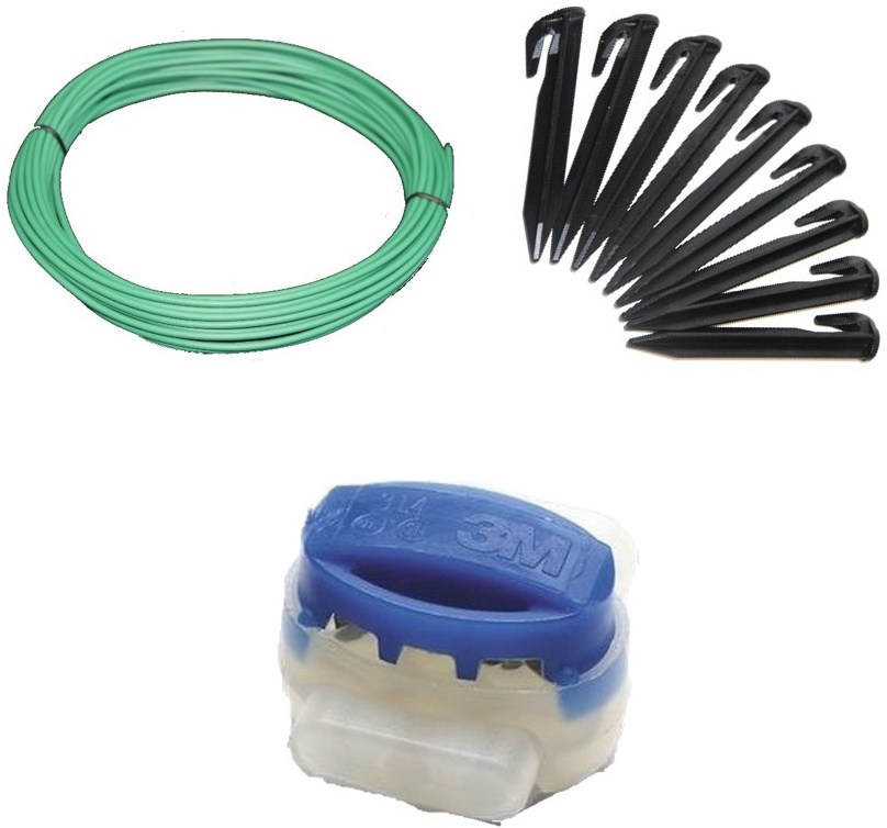 Reparatur-Set S+ kompatibel mit Husqvarna Automower ® 4** Kabel Haken Verbinder Reparatur Paket