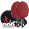 Joola Tischtennisschläger Tischtennis-Set Duo Pro (Set, 6-tlg., mit Bällen, mit Tasche) bunt