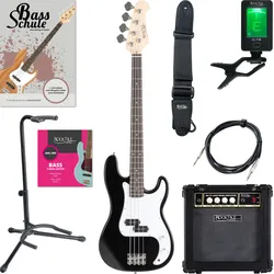 Rocktile Puncher E-Bass Black Starter Set
