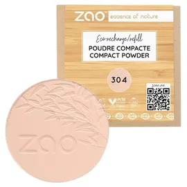 Zao Bamboo Refill Compact Powder 304 Capuccino