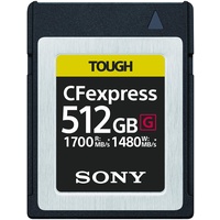 Sony CFexpress Tough Speicherkarte, schwarz, 512 GB