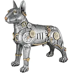 GILDE Figur Pitbull Steampunk 29cm