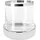 Fink Windlicht EMPIRE Eisen/Glas Silber