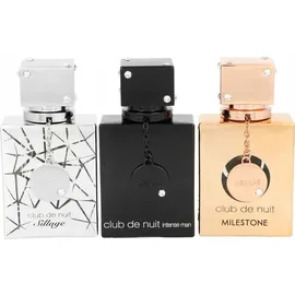 Armaf Club de Nuit Milestone Eau de Parfum 30 ml + Club de Nuit Man Intense Eau de Parfum 30 ml + Club de Nuit Sillage Eau de Parfum 30 ml Geschenkset