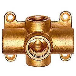 Verteiler zur Wandbefestigung, 5 Anschlüsse G 1/2"
