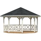 Palmako Betty 4,65 x 4,65 m Natur
