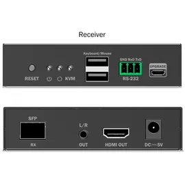 Digitus HDMI Fiber KVM IP Receiver, 4K/60Hz