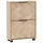 Schildmeyer Piazza 59,8 x 85,7 x 19,5 cm Eiche hell / schwarz matt