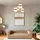 Kare DESIGN Wandbild 90 x 120 cm Abstract Fields 61661 Holz, Textil, Natur Bunt