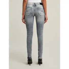 G-Star Lynn Mid Waist Skinny Jeans Faded Industrial Grey 32 32