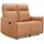 dorel home Couch Kunstleder/Webstoff 2-Sitzer Braun