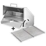 Thüros Schwenkhaube 40 x 60 cm Edelstahl weiß